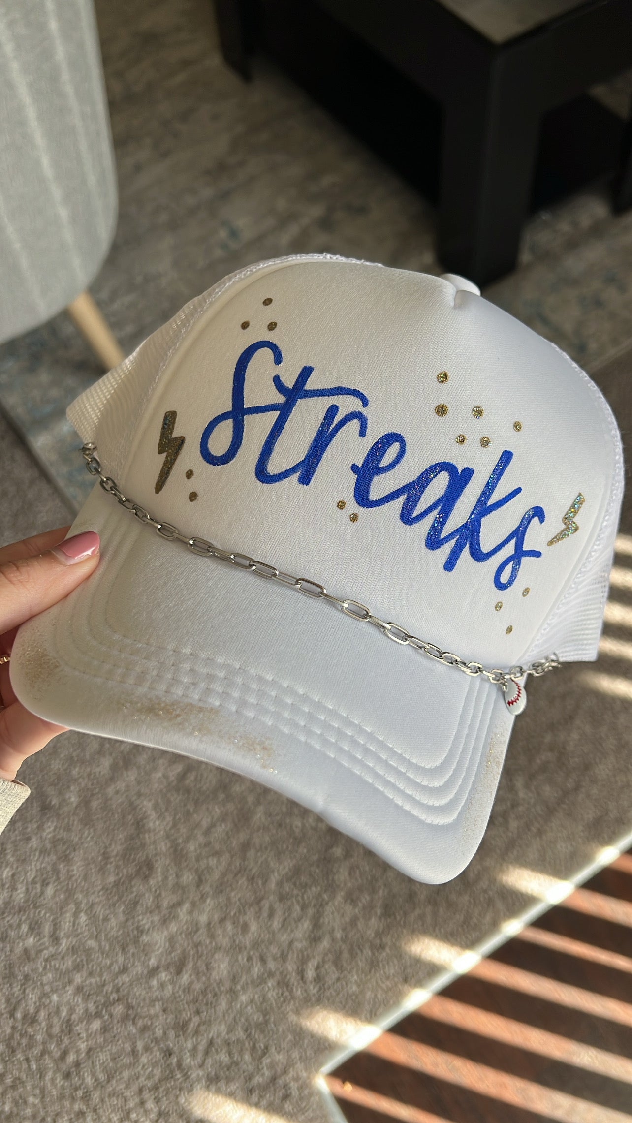 Hand Painted Trucker Hat