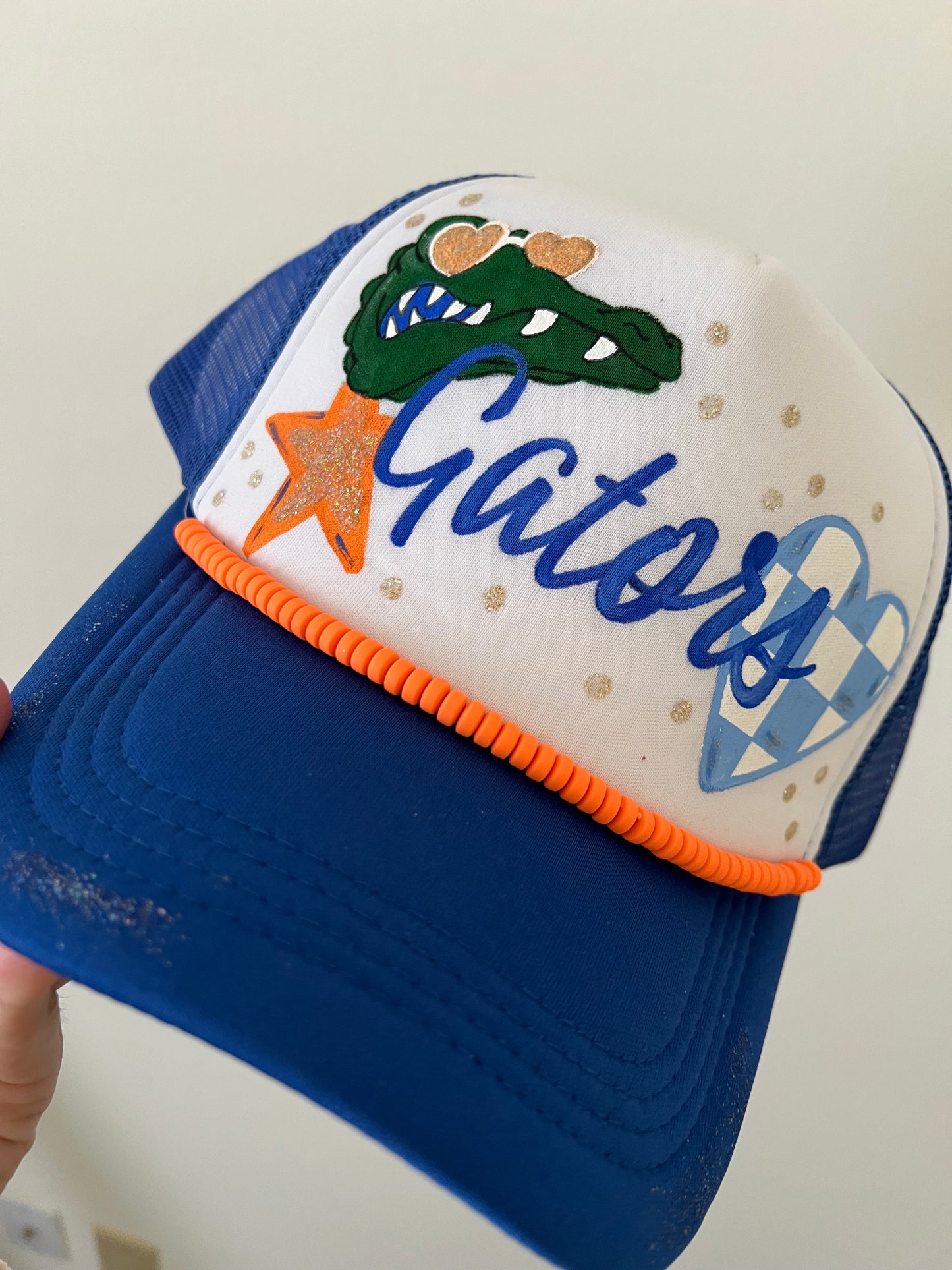 Hand Painted Trucker Hat