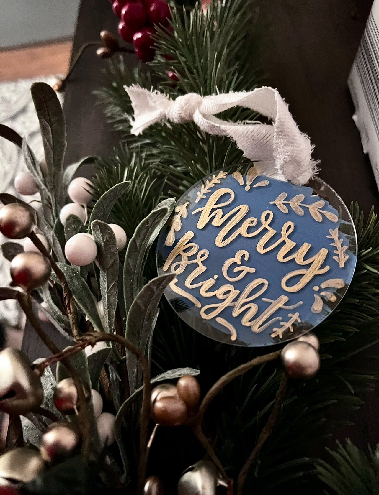 Acrylic Circle Ornaments