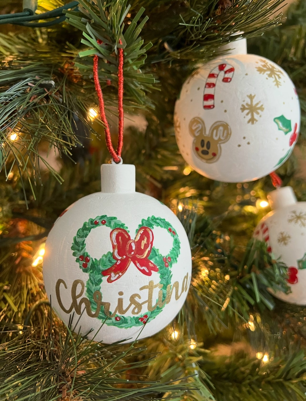 Personalized Bauble Ornaments