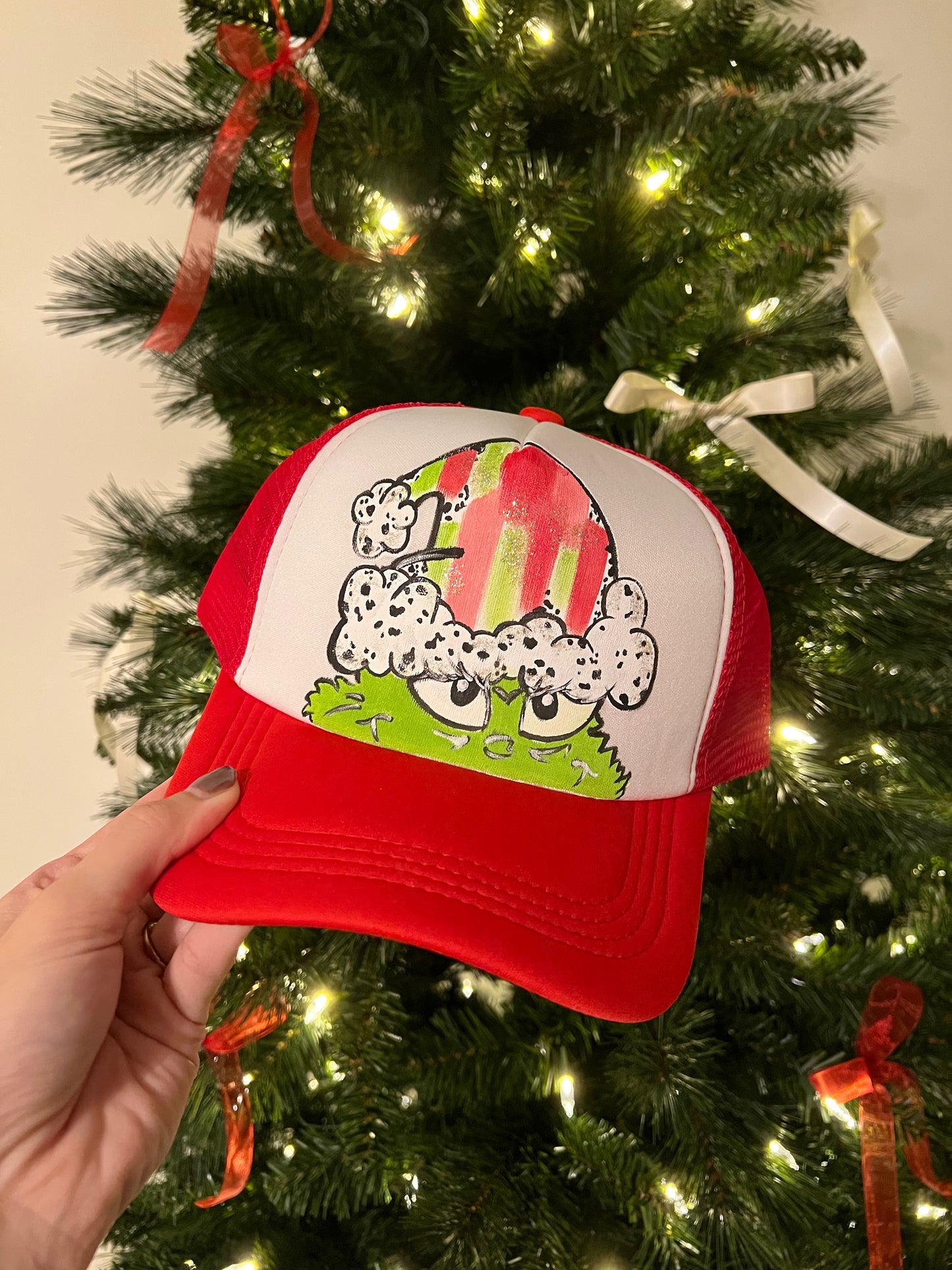 Hand Painted Trucker Hat